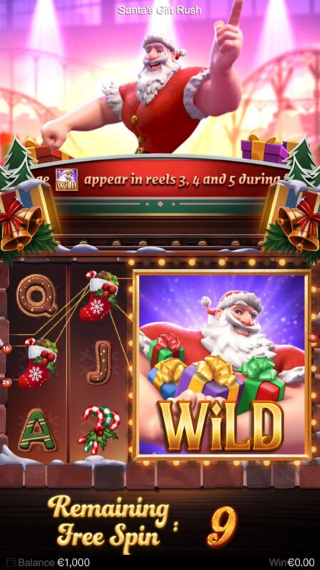 เกมสล็อต Santa’s Gift Rush 6-gamepg.io